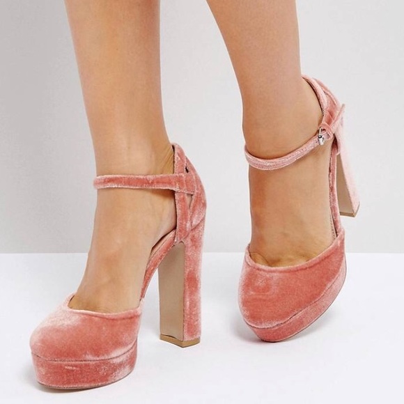 Shoes Coco Wren Velvet Platform Shoe Poshmark